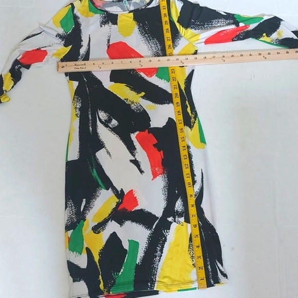 AUDITIONS Women's Multicolor Mini Bodycone Dress Size Large - Picture 11 of 15